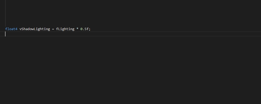 Example of statement completion using HLSL Tools for VS Code